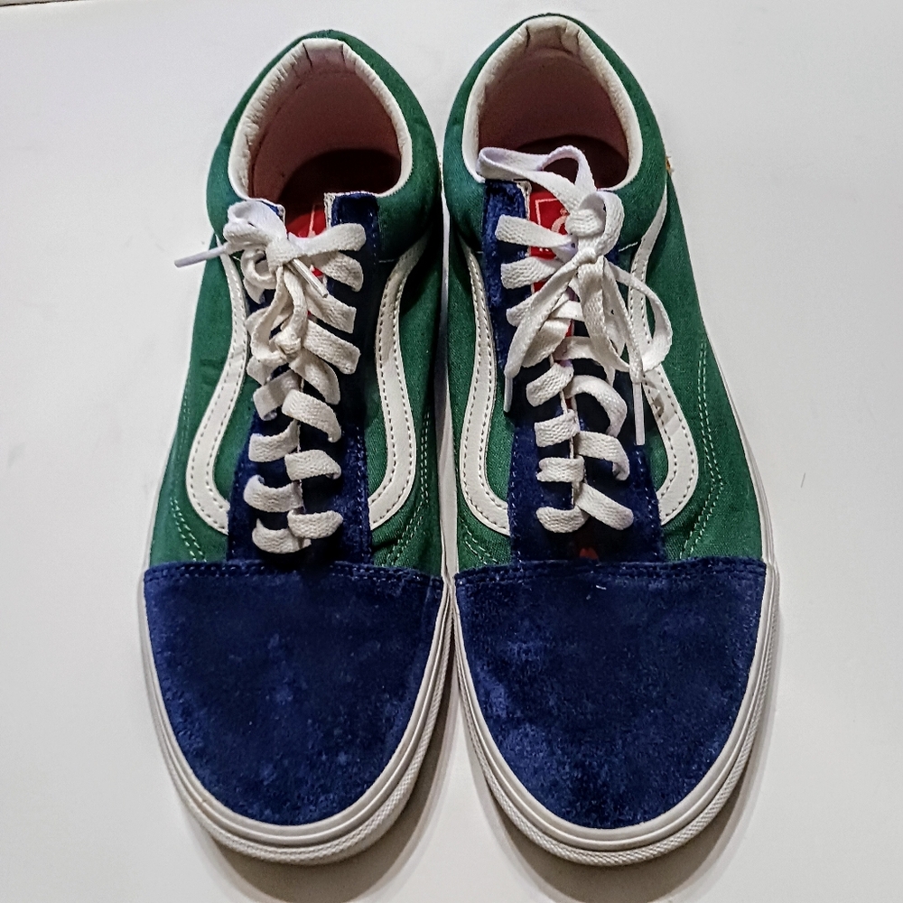 VANS Yacht Club Old Skool Off The Wall Sneakers Multi-Colored Men Size 11